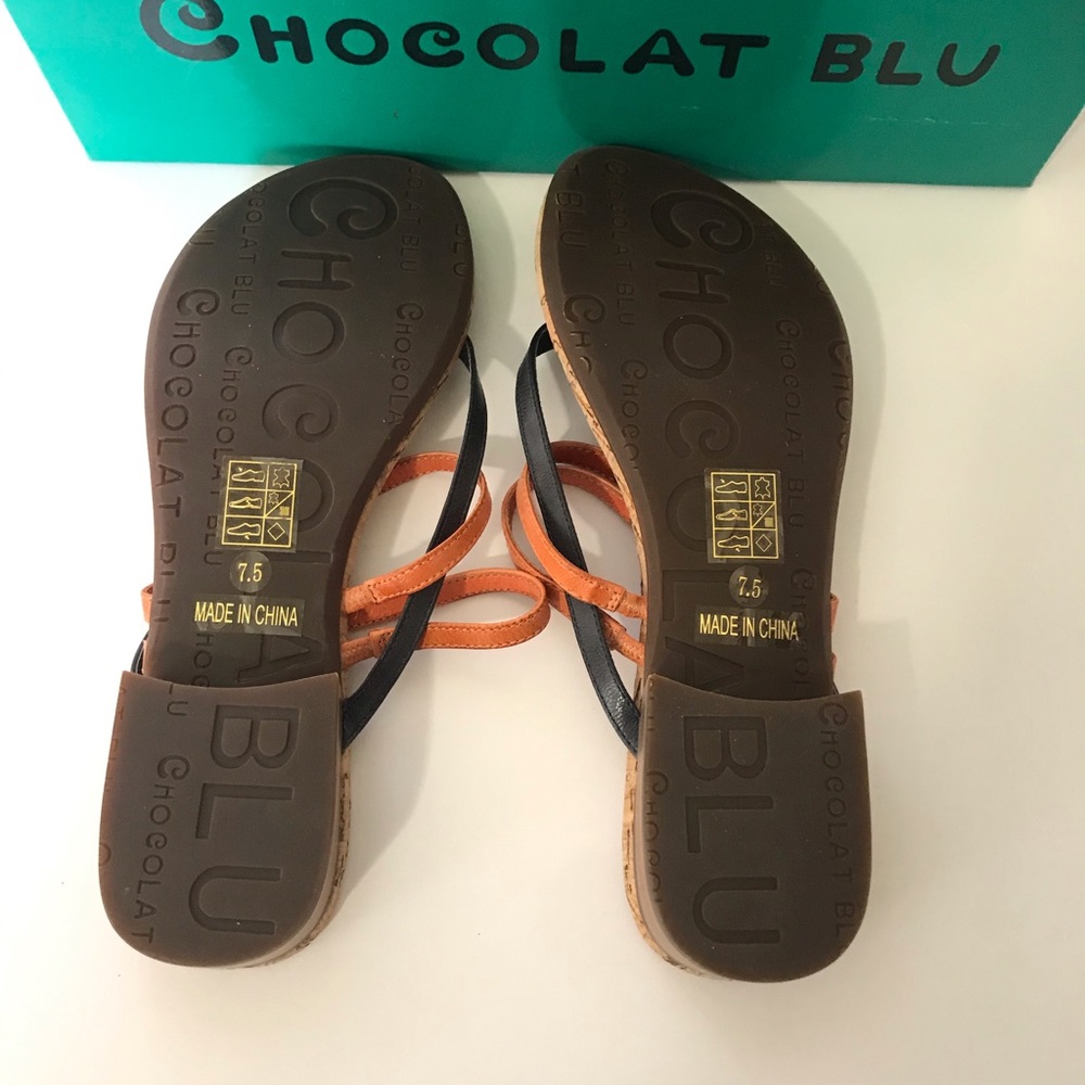 ♦️SOLD♦️Cork Sandals New In Box - Picture 6 of 8